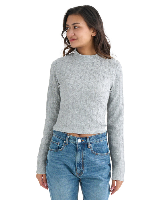 BILLABONG レディース KNIT LIKE BABY FIT L セーター 【2025年秋冬モデル】 GRH / M