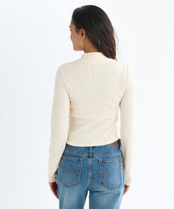 BILLABONG レディース KNIT LIKE BABY FIT L セーター 【2025年秋冬モデル】 WCP / M