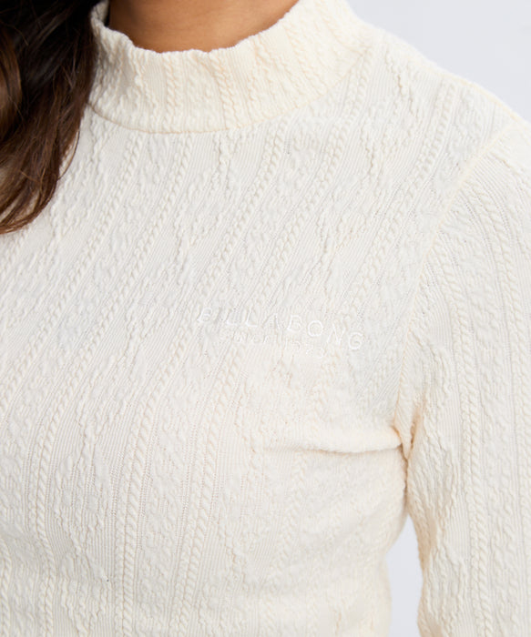 BILLABONG レディース KNIT LIKE BABY FIT L セーター 【2025年秋冬モデル】 WCP / M