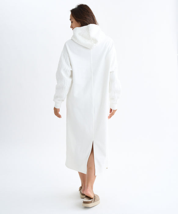 BILLABONG レディース QUILT MIX HOODED ONE ワンピース 【2025年秋冬モデル】 SCS / M