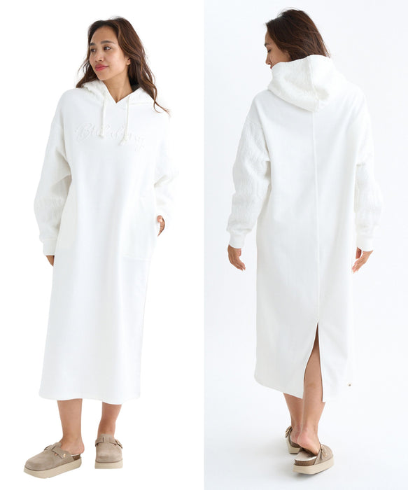 【SALE】BILLABONG レディース QUILT MIX HOODED ONE ワンピース 【2025年秋冬モデル】