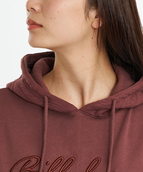 【SALE】BILLABONG レディース QUILT MIX HOODED ONE ワンピース 【2025年秋冬モデル】