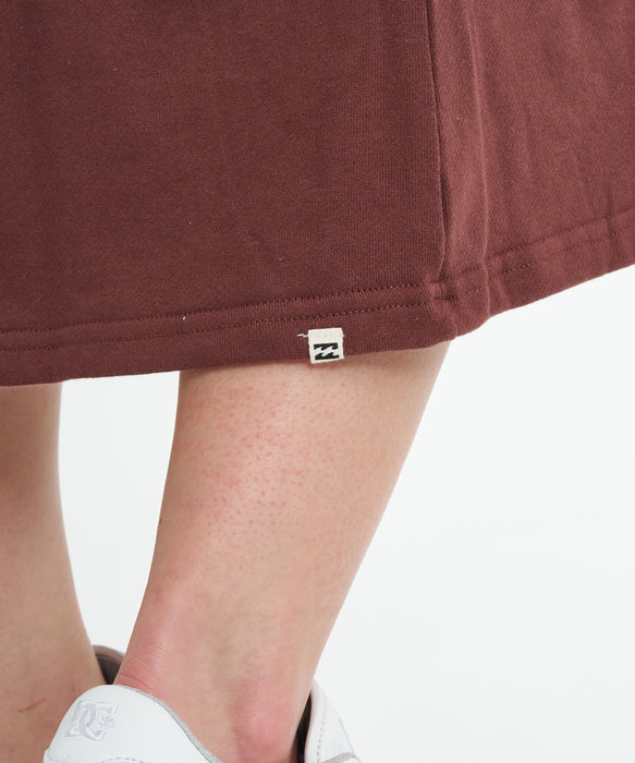 【SALE】BILLABONG レディース QUILT MIX HOODED ONE ワンピース 【2025年秋冬モデル】