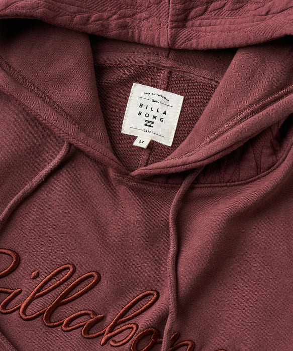 【SALE】BILLABONG レディース QUILT MIX HOODED ONE ワンピース 【2025年秋冬モデル】