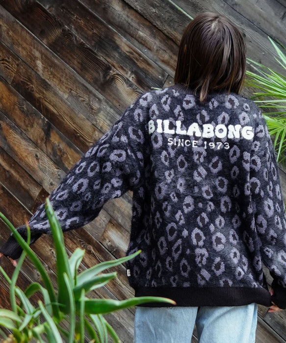 BILLABONG レディース LEOPARD JQ CREW セーター 【2025年秋冬モデル】
