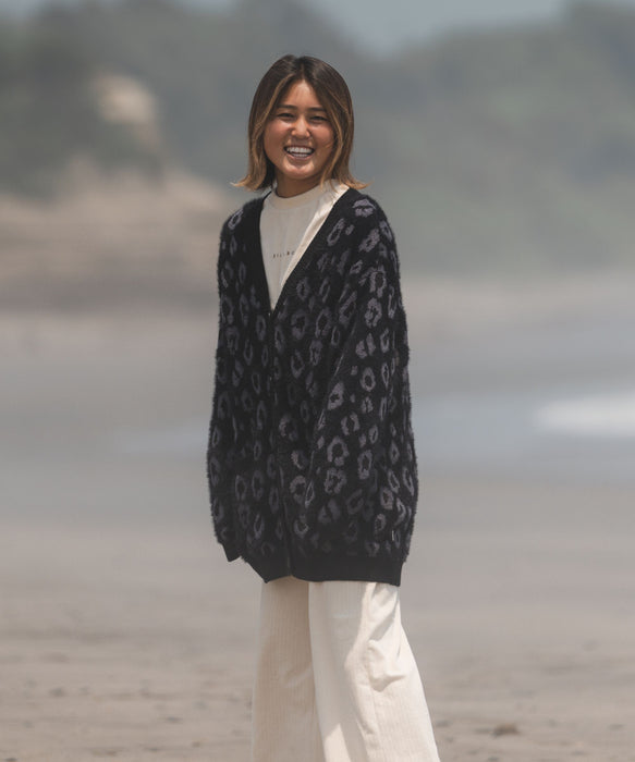 BILLABONG レディース LEOPARD JQ CADI セーター 【2025年秋冬モデル】