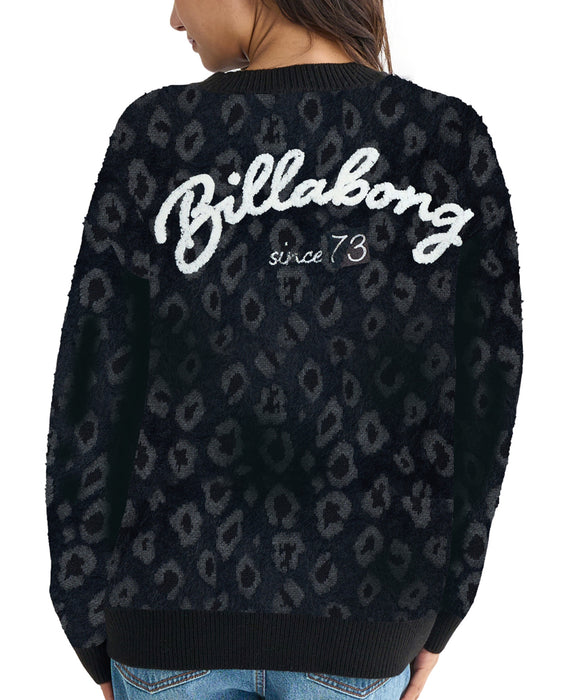 BILLABONG レディース LEOPARD JQ CADI セーター 【2025年秋冬モデル】