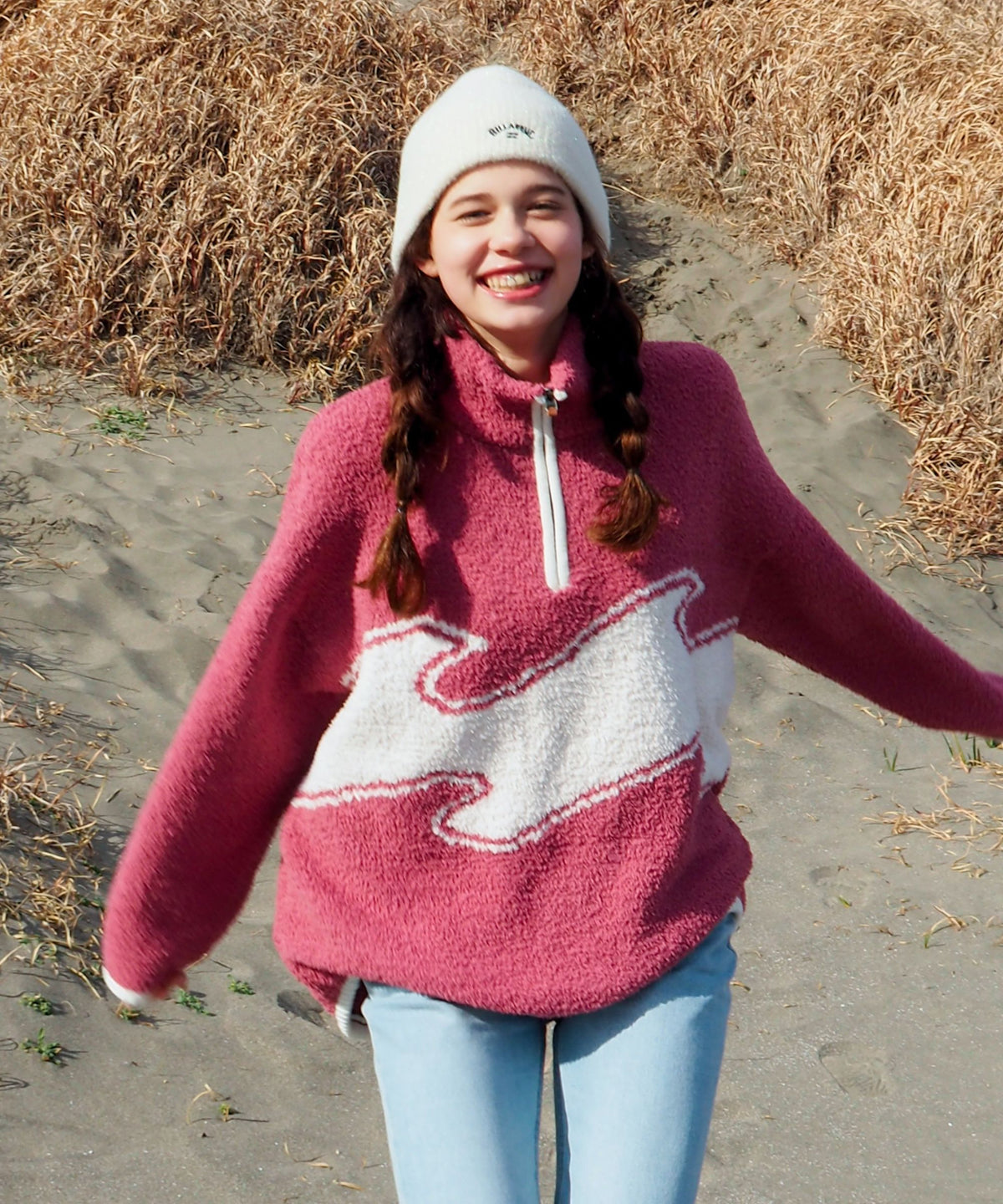 Paloma wool ホワイト フード付きニット帽 Paloma woolグレー フード