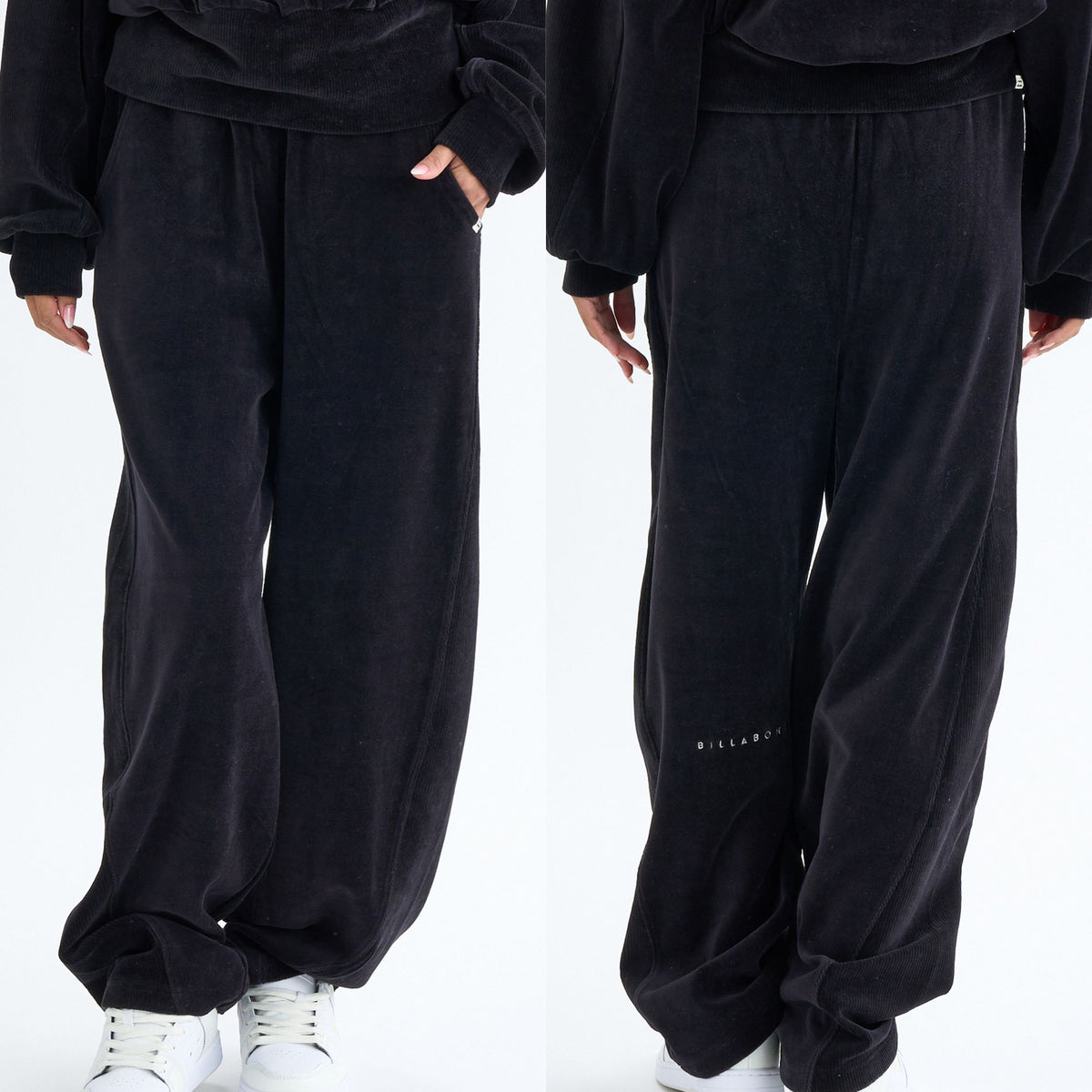 OUTLET FAMILY SALE】BILLABONG レディース KNIT VELOURS × RIB ロング