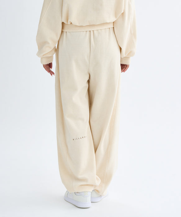 BILLABONG レディース KNIT VELOURS × RIB  ロングパンツ 【2025年秋冬モデル】 WCP / L