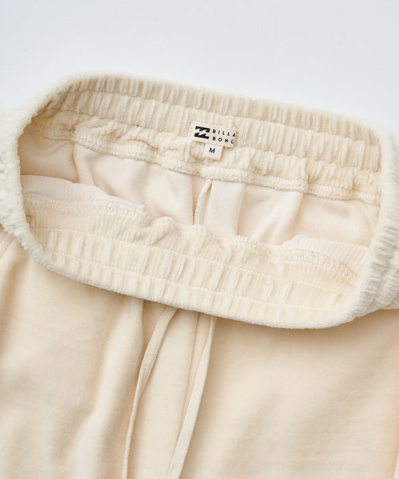 BILLABONG レディース KNIT VELOURS × RIB  ロングパンツ 【2025年秋冬モデル】 WCP / L