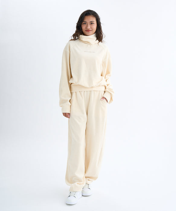 SALE】BILLABONG レディース KNIT VELOURS × RIB ロングパンツ 【2025