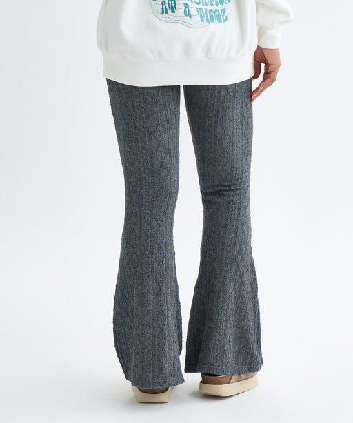 BILLABONG レディース KNIT LIKE FLARE LEGG ロングパンツ 【2025年秋冬モデル】 BKH / M