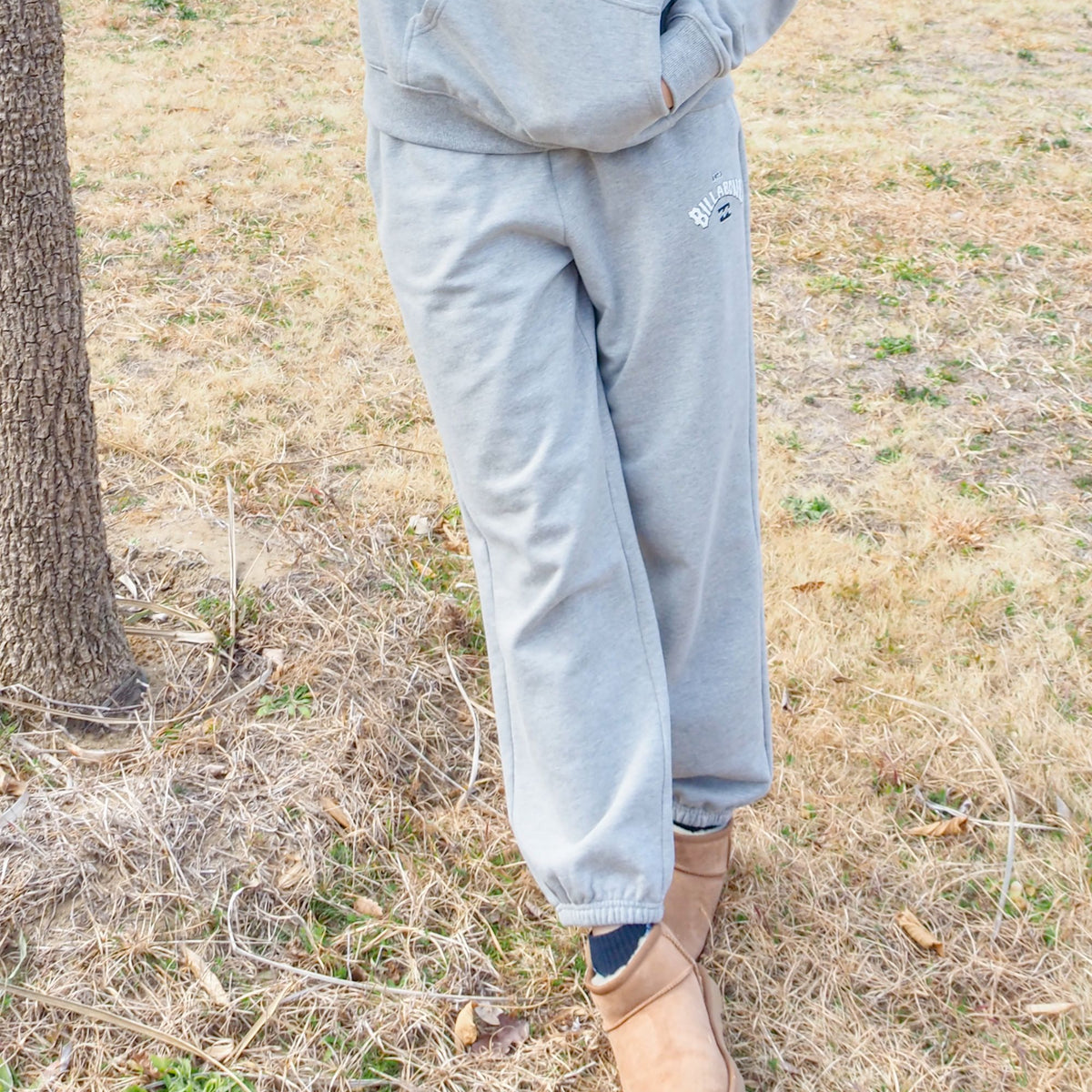 BILLABONG レディース ARCH LOGO SWEAT PANT セットアップボトムス