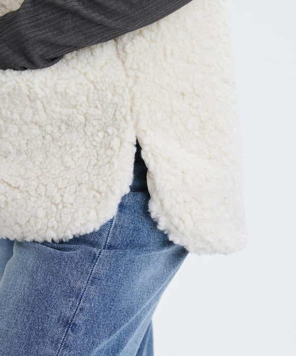 BILLABONG レディース FUR BOA VEST ベスト 【2025年秋冬モデル】 WCP / M