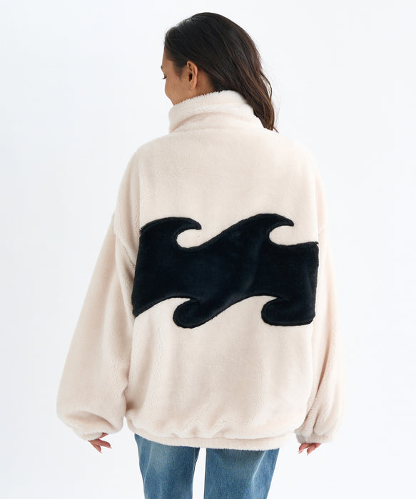 BILLABONG レディース FUR STAND WAVE LIGHT ジャケット 【2025年秋冬モデル】 WCP / L