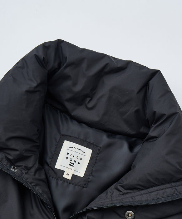 BILLABONG レディース PUFFER 2WAY JACKET ジャケット 【2025年秋冬モデル】 BLK / M