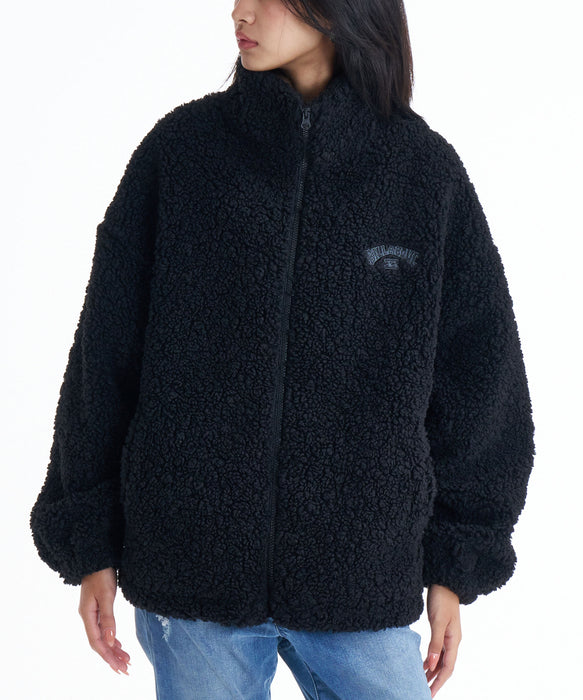 BILLABONG レディース FUR BOA STAND LIGHT ジャケット 【2025年秋冬モデル】