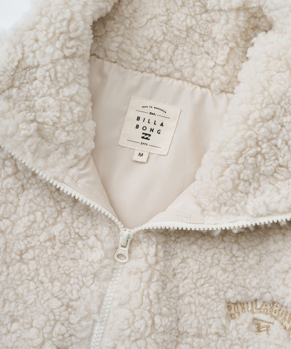 BILLABONG レディース FUR BOA STAND LIGHT ジャケット 【2025年秋冬モデル】