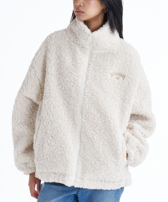 BILLABONG レディース FUR BOA STAND LIGHT ジャケット 【2025年秋冬モデル】