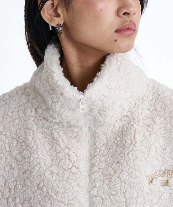 BILLABONG レディース FUR BOA STAND LIGHT ジャケット 【2025年秋冬モデル】