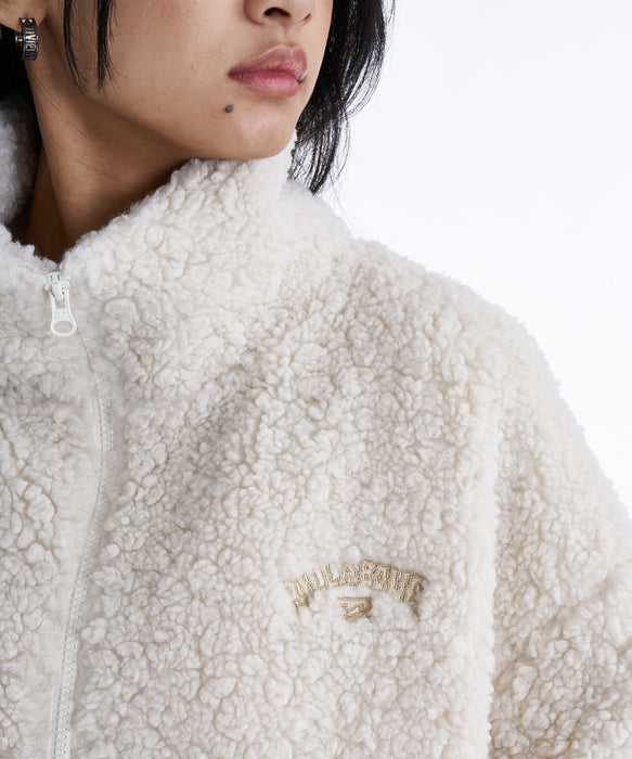 BILLABONG レディース FUR BOA STAND LIGHT ジャケット 【2025年秋冬モデル】