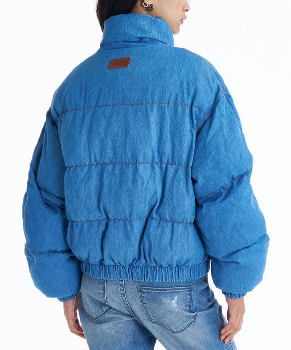 BILLABONG レディース DENIM PUFF JACKET ジャケット 【2025年秋冬モデル】