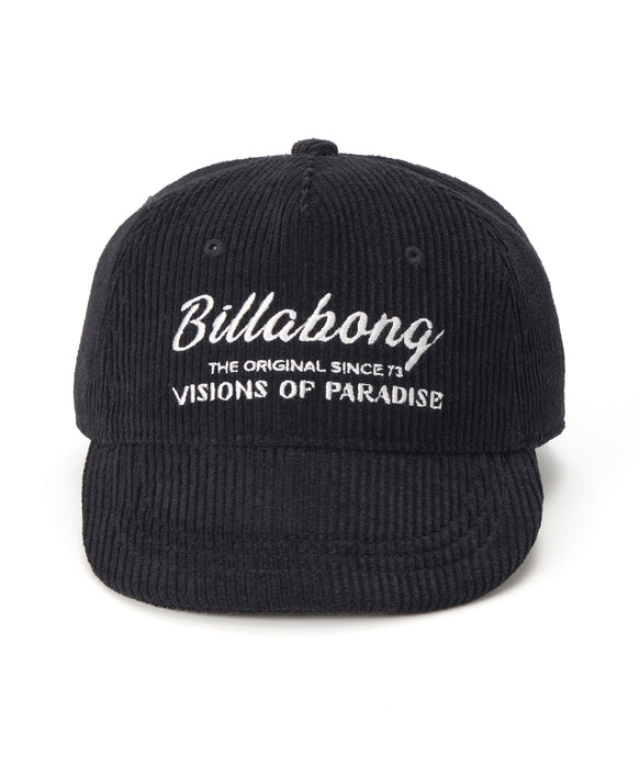 BILLABONG レディース GRANDPA CAP キャップ 【2025年秋冬モデル】 BLK / F