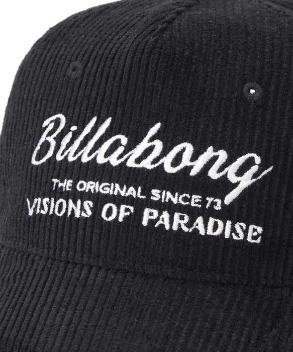 BILLABONG レディース GRANDPA CAP キャップ 【2025年秋冬モデル】 BLK / F