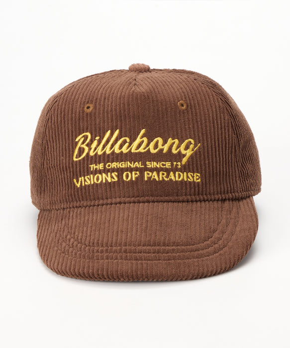 BILLABONG レディース GRANDPA CAP キャップ 【2025年秋冬モデル】 BRN / F
