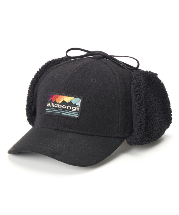 BILLABONG レディース TRAPPER CAP キャップ 【2025年秋冬モデル】 BLK / F