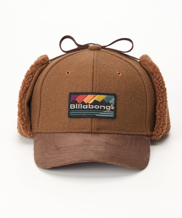 BILLABONG レディース TRAPPER CAP キャップ 【2025年秋冬モデル】 BRN / F