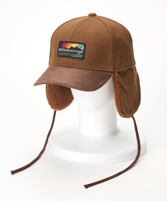 BILLABONG レディース TRAPPER CAP キャップ 【2025年秋冬モデル】 BRN / F