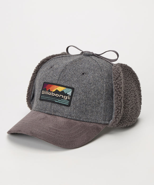 BILLABONG レディース TRAPPER CAP キャップ 【2025年秋冬モデル】 GRY / F
