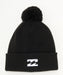 BILLABONG レディース HI GG PONPON BEANIE ビーニー 【2025年秋冬モデル】 BLK / F