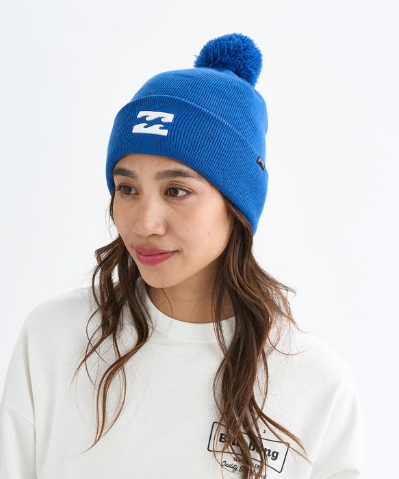 pomponページ BILLABONG レディース HI GG PONPON BEANIE ビーニー 【2025年