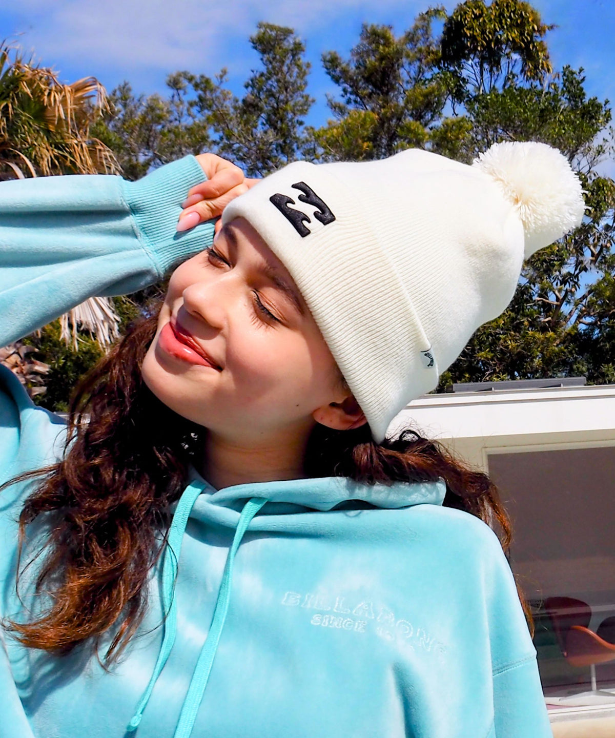 OUTLET】BILLABONG レディース HI GG PONPON BEANIE ビーニー 【2025年