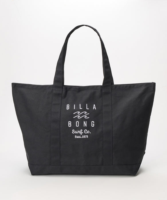 BILLABONG レディース BIG TOTE BAG トートバッグ 【2025年秋冬モデル】 BLK / F
