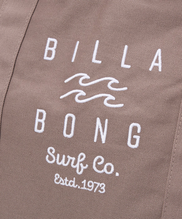 BILLABONG レディース BIG TOTE BAG トートバッグ 【2025年秋冬モデル】 BRN / F