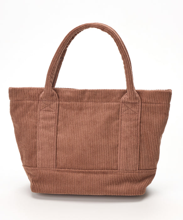 BILLABONG レディース CORDUROY MINI TOTE B トートバッグ 【2025年秋冬モデル】 BRN / F