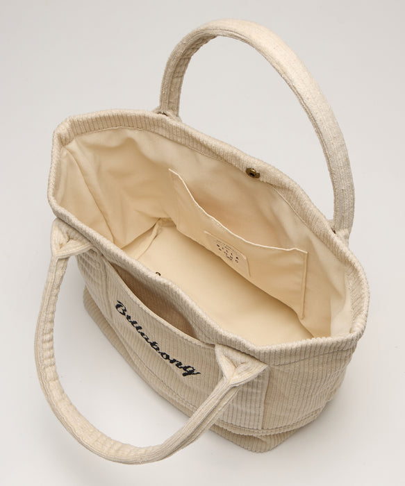 BILLABONG レディース CORDUROY MINI TOTE B トートバッグ 【2025年秋冬モデル】 WCP / F