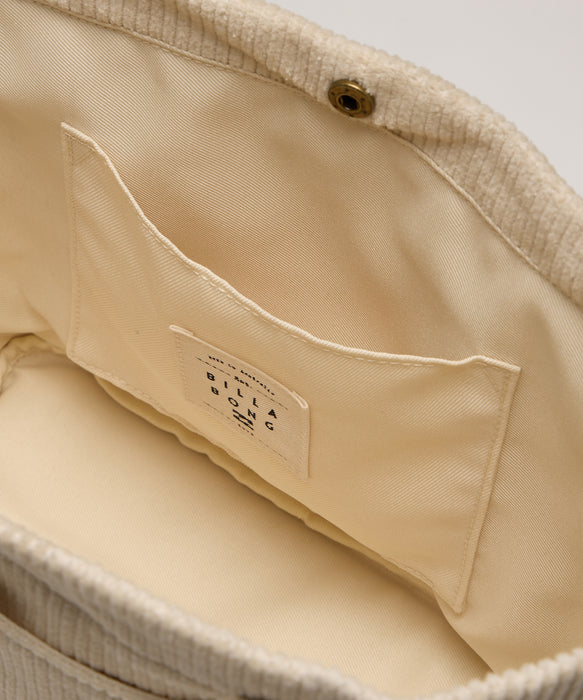 BILLABONG レディース CORDUROY MINI TOTE B トートバッグ 【2025年秋冬モデル】 WCP / F
