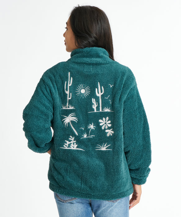 【SALE】【直営店限定】BILLABONG レディース SUN WAVE KENDAL FLEECE ジャケット 【2025年秋冬モデル】