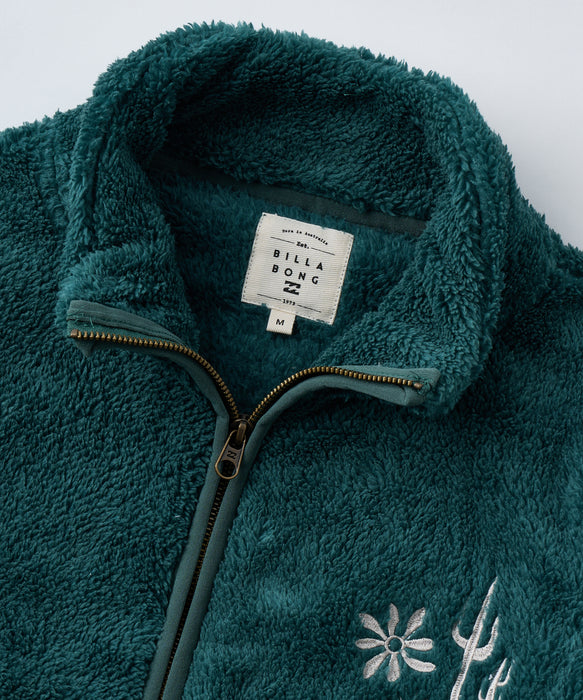 【SALE】【直営店限定】BILLABONG レディース SUN WAVE KENDAL FLEECE ジャケット 【2025年秋冬モデル】