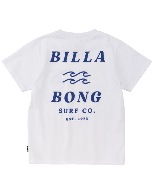 BILLABONG キッズ ONE TIME Tシャツ 【2025年春夏モデル】 WTB / 160