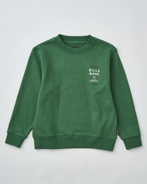 BILLABONG キッズ SUN BLOCK トレーナー 【2025年秋冬モデル】 GRN / 160