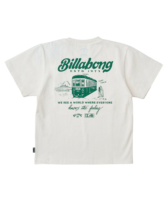 BILLABONG キッズ ENODEN TEE ロンＴ 【2025年秋冬モデル】 CRM / 160