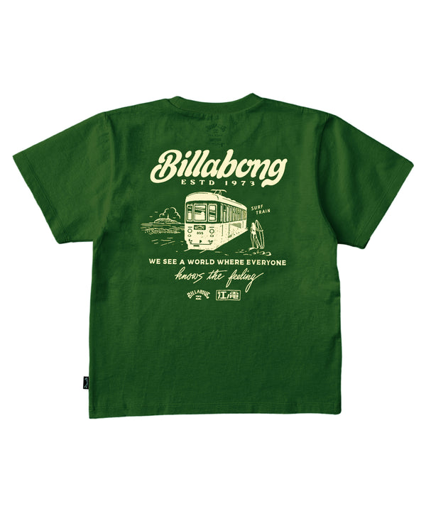 BILLABONG キッズ 【江ノ電×BILLABONG】ENODEN Tシャツ 【2025年秋冬モデル】