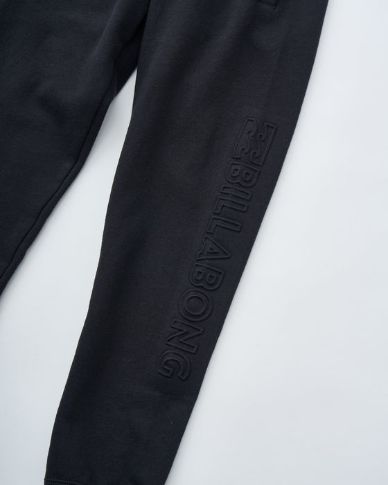 BILLABONG キッズ EMBOSS LOGO PANT セットアップボトムス 【2025年秋冬モデル】 BLK / 160