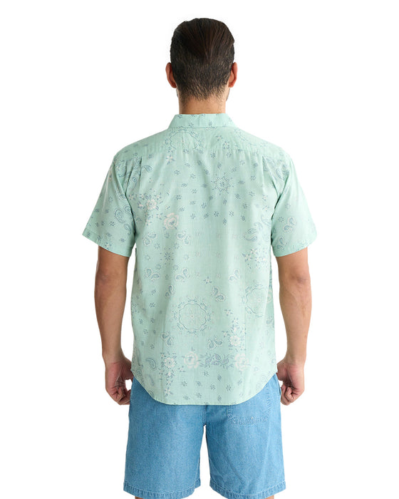 BILLABONG メンズ SUNDAYS SS 半袖シャツ 【2025年夏モデル】 MGN / XL